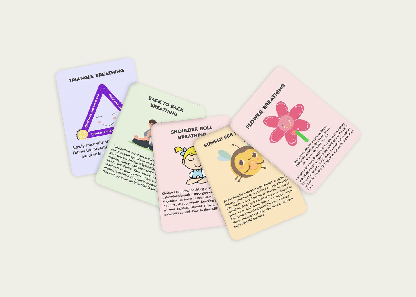 Mindfulness Breathing Cards