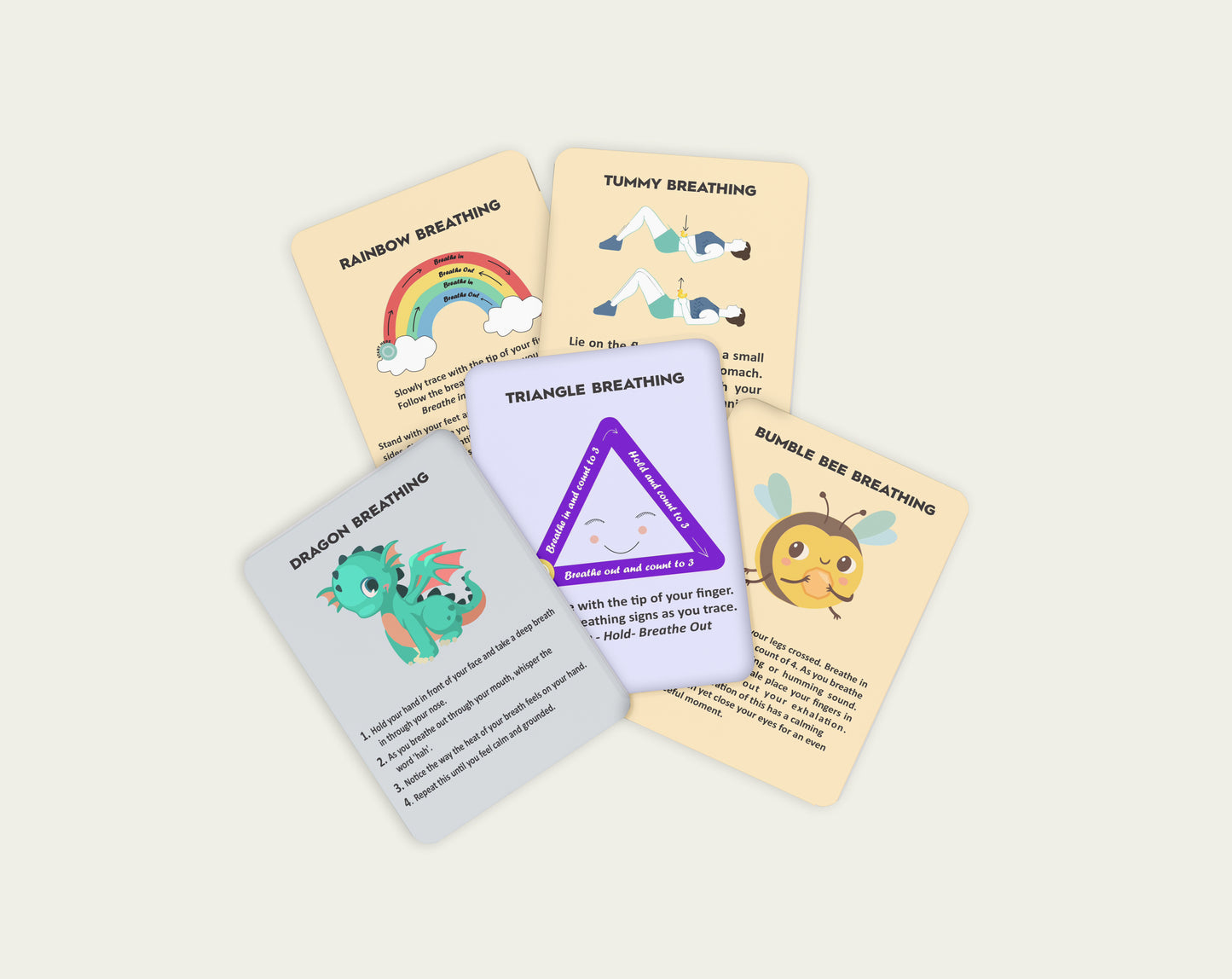 Mindfulness Breathing Cards