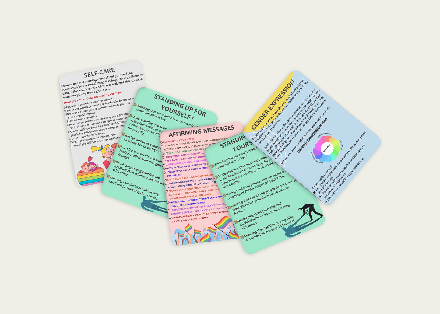 Gender Dysphoria Coping Cards