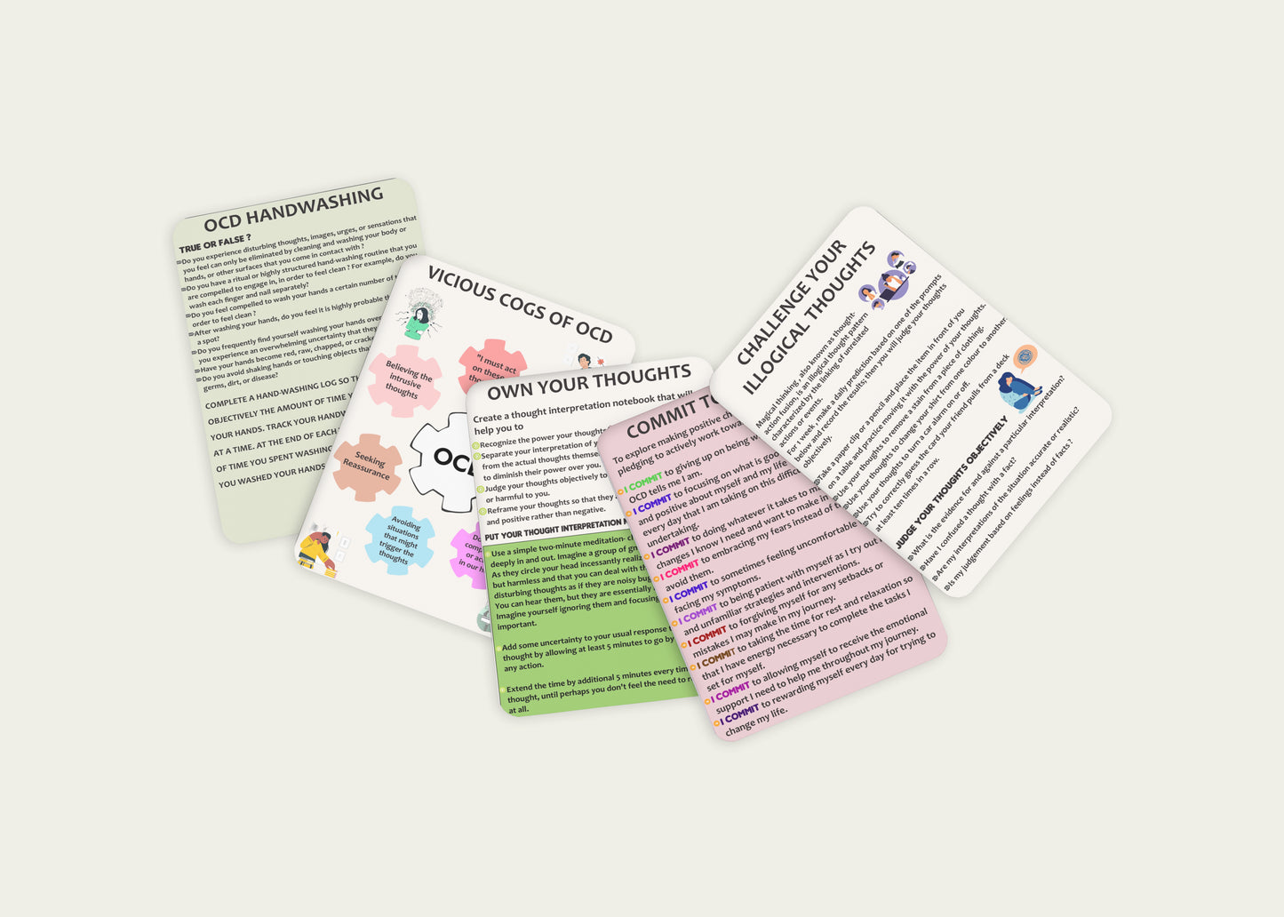 OCD Coping Cards