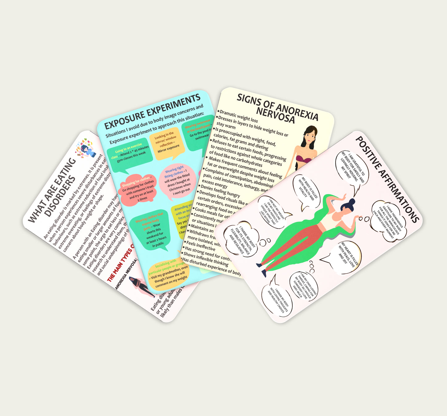 Eating Disorder Coping Cards