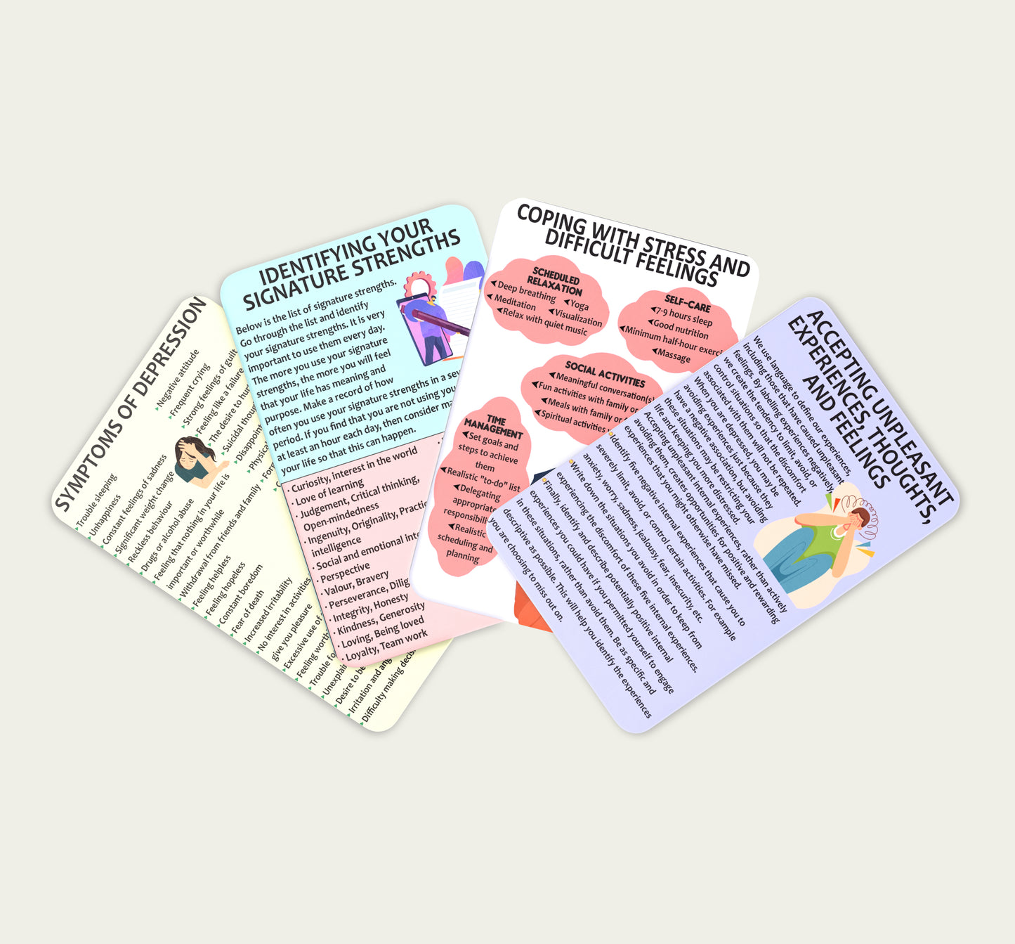 Depression Coping Cards