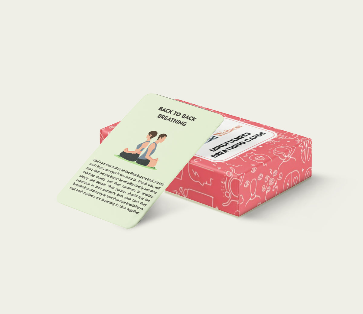 Mindfulness Breathing Cards, Blissmind Wellness